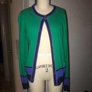 Colorblocked Cardigan